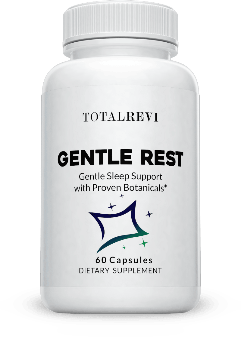 Gentle Rest sleep supplement bottle