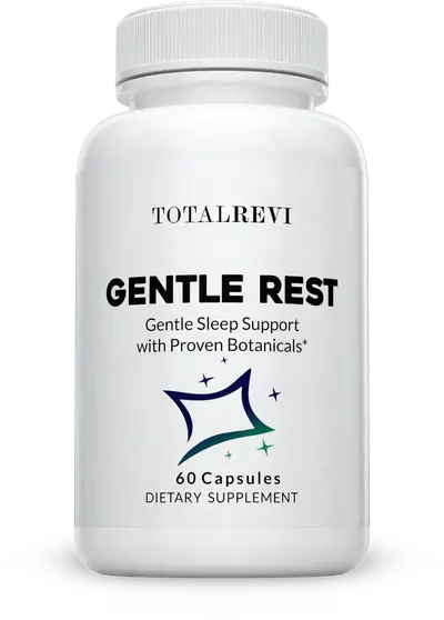 Gentle Rest sleep supplement bottle